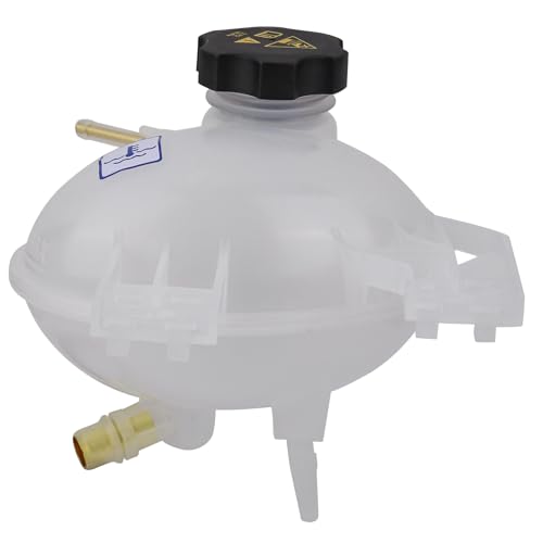 Front Engine Coolant Reservoir Tank(with Cap). Compatible with 2017-2022 Jeep Compass,2015-2018 Jeep Renegade,2016-2018 Fiat 500X. Replaces Part # 68289857AA,68303699AA, CH3014170,68327756AA. by YOUYIEN - Used condition - US$19.94