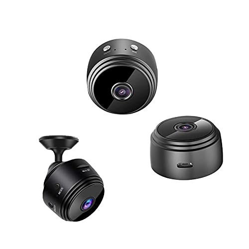 EliteTech. Mini Wi-Fi Camera, Security Camera HD 1080P Wireless Portable Small Camera with Motion Detection and Night Version Home Video Recorder for Indoor Outdoor Use…