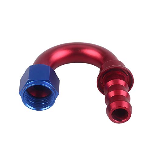 RuleaxAsi Encaixe da extremidade da mangueira de bloqueio de pressão AN10 extremidade da mangueira d