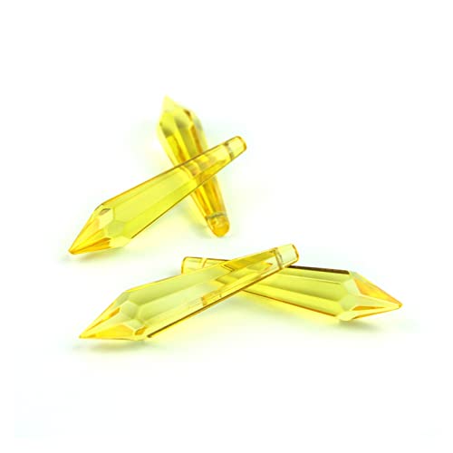 LAnGSHAW 38mm/63mm/76mm K9 Chandelador de cristal pingentes de prismas Corte multicolor e gotas de Í