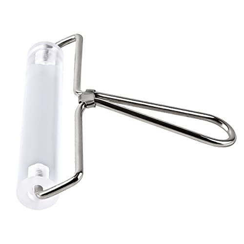 Image of Acrylic Roller, Ideal for Anti Skid Tape Construction Tools, Clay Rolling Pin and Stamping Tools (6-Inch, Clear)