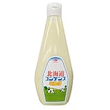 北海道乳業(Hokunyu) コンデンスミルク 1kg 中身が見えるボトル 開封後要冷蔵 北海道産