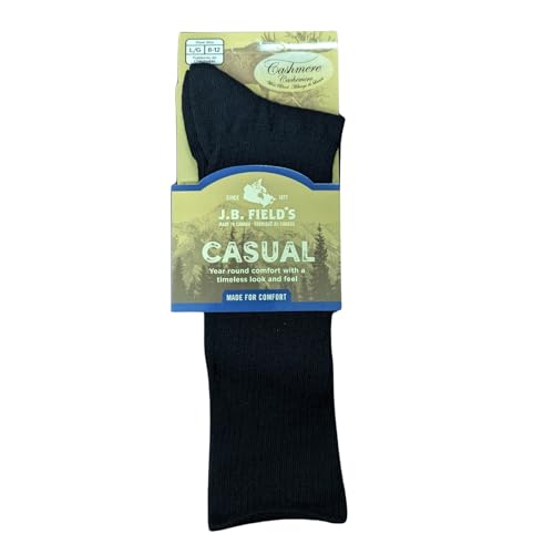 Image of J.B. Field's Men's & Women's Cashmere non-binding Casual Socks (1 Pair)
