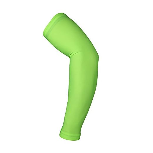 Lixada Manguitos de Brazos Protección de Sol UV para Bicicleta Ciclismo Juegos al Aire Libre 2Pcs (Verde+M)