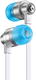 Logitech G333 VR Gaming Earphones for Oculus Quest 2 - Oculus Ready - Custom-length Cable and Straps - Dual Driver Audio Designed for Gaming - Durable Aluminum Housing - Low-Latency 3.5 mm Aux