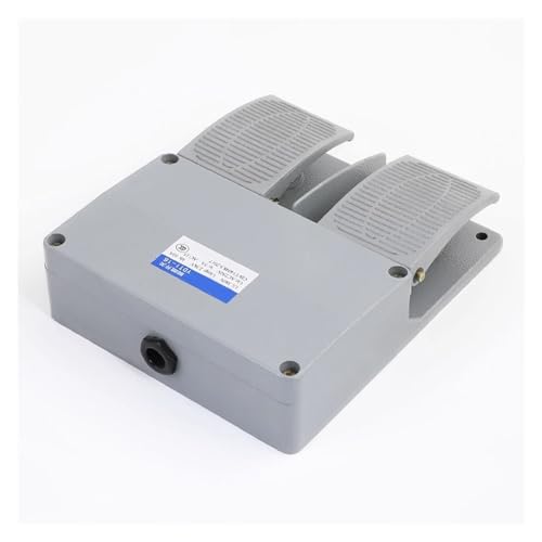 Interrupteur au pied alu double usage AC 380V 6A bouton pédale industrielle