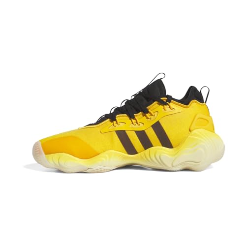 adidas Mens Trae 3 Basketball Sneakers Shoes - Yellow - Size 8 M3