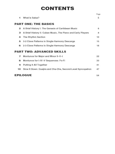 Salsa Piano Keyboard Style Series by Hector Martignon | Latin Piano Instruction Songbook with Online Audio | Piano Sheet Music for Salsa and Latin ... Salsa Rhythms (Hal Leonard Keyboard Style)