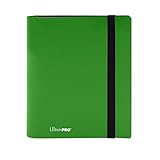 Cantidad del paquete: 1 Ultra Pro Eclipse 4 Pocket Pro-Archivador, Color Verde Lima (E-15381)