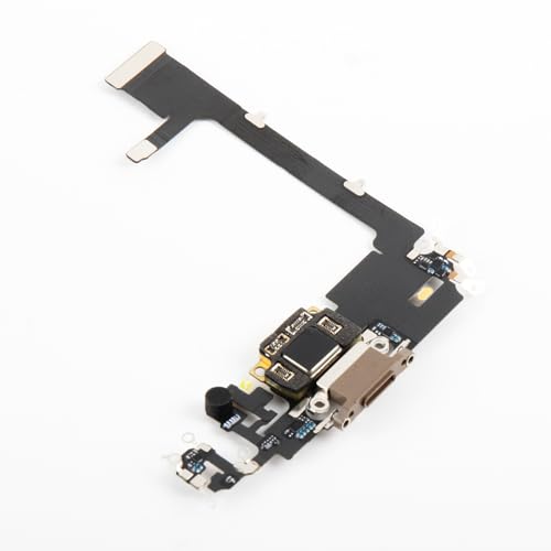 Connecteur de charge iPhone 11 Pro de rechange noir avec câble flexible - 7