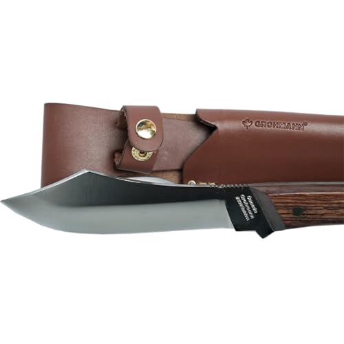 Deer & Moose Knife High Carbon Stainless blade with Rosewood Handle