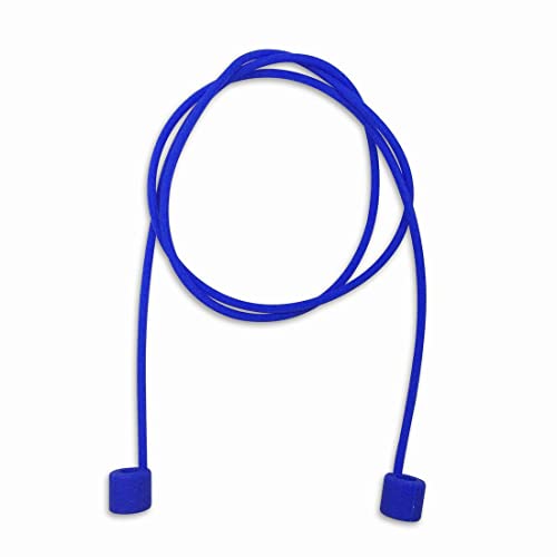 Magnetisches Anti-Lost-Kabel, kompatibel mit AirPods-Ohrhörern, aus hautfreundlichem Silikonmaterial, um Ihren Hals weich und bequem zu halten. 70cm-blau