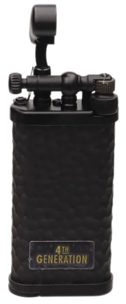 Encendedor IM Corona Old Boy 4ta Gen Butano Negro miniatura 3