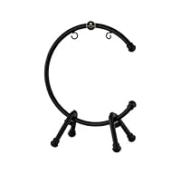 Sonic Energy Tisch Gong Ständer – Zubehör für Gongs und Tam Tams bis 56 cm – Pulverbeschichteter Stahl, schwarz (TMTGS-L)