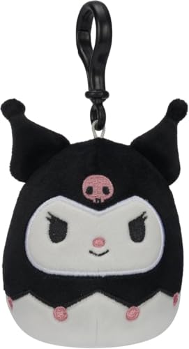 Kuromi Clip de Sac Squishmallows Sanrio 8,9 cm pour Peluche