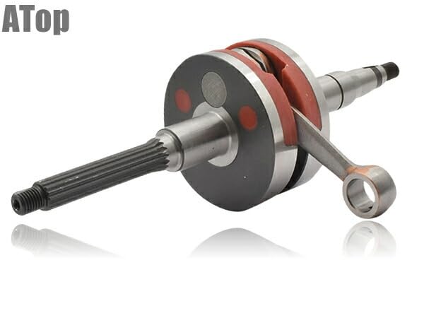 JA10　49.5ｍｍクランク107ccシリンダー細軸ポンプシャフトセット JA10 49.5mmクランク107ccシリンダー細軸ポンプシャフトセット
