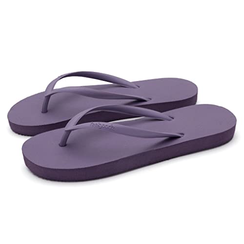 Image of Feelgoodz Women's Slimz Core Natural Rubber Flip Flops