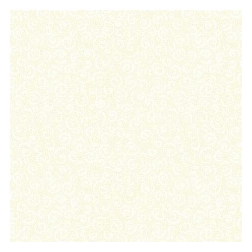 Quilting Treasures Swirls Quilting Illusions Ecru on Ecru Cotton Fabric