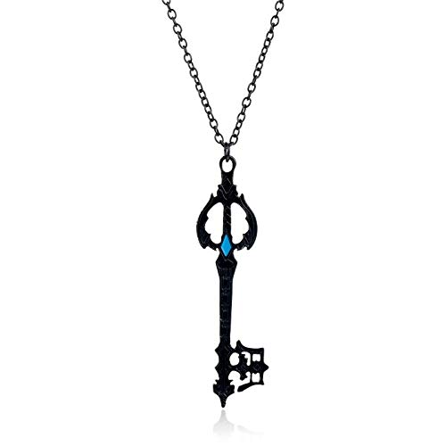 PA RC - Kingdom Hearts Oblivion Blade Charms Necklace Metal Alloy Jewelry Figure Cosplay Jewelry for Women Men