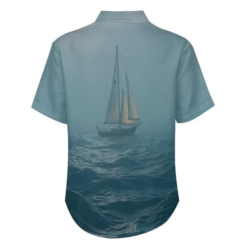 Camisas manga corta funky para lucir en tus vacaciones de playa y tardes de terraza en verano 3