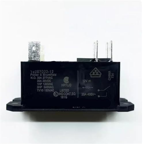 Relé 12V 30A 92S7D22-12 con 6 PIN, componente de conmutación para circuitos de corriente continua