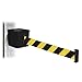 Belt Barrier, Magnet, Blk/Ylw Belt, 15ft. L