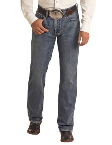 Rock & Roll Denim Men's V46 Relaxed Stackable Jeans