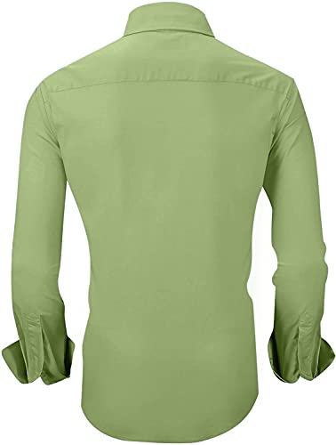 Image of Zombom Men's Cotton Polyester Blend Regular Fit Casual Shirt