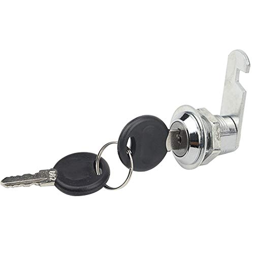 TOVOT 5 Pack 13/16” (20mm) Cabinet Keyed Cam Locks Tool Box Cabinet Locks w/Cylinder & Keys(Keyed Different)