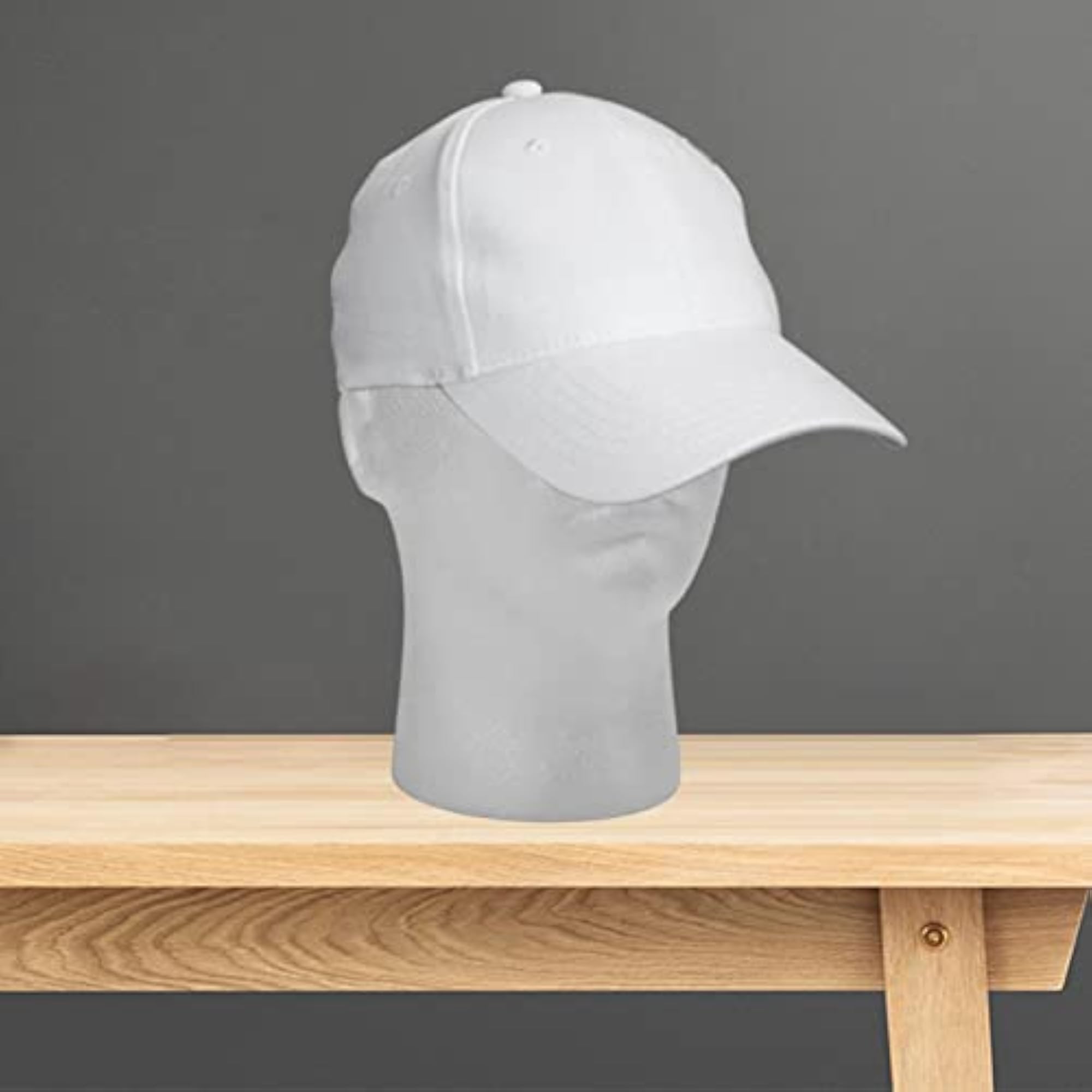 Men Foam Manikin Head Stand Holder for Headwear