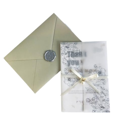Cartes d'invitation de mariage enveloppes chic argent fête 50 pièces