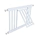 ZJchao Short Dog Gate Expandable Low Pet Gate Step Over Puppy Gate Indoor Doorways Staircases (S)