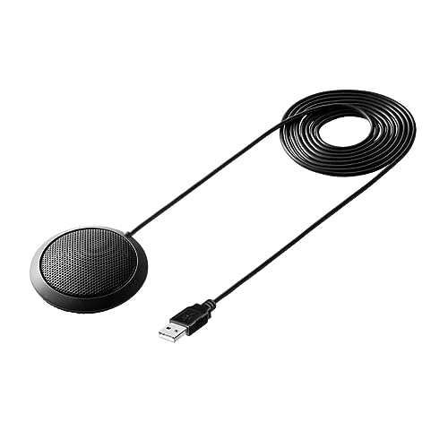 HAPINARY ゲーム Session USB マイク テーブル マイク 会議 マイク デュアル ハンドセット コンバータ Conf げーむ