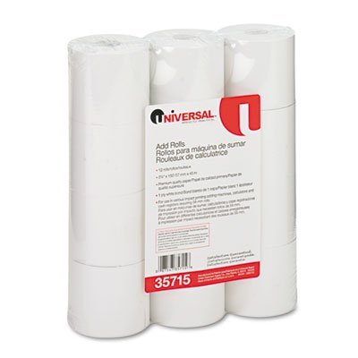 Universal - UNV35715 - Adding Machine/Calculator Roll
