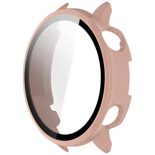 軽量飛散防止シールドケース強化ガラス PC シールドカバーフィルム付き簡単なインストール 16 ミリメートルスマートウォッチ