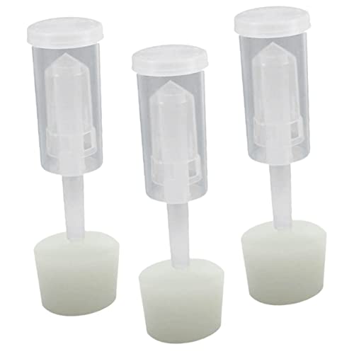Garneck Brewing Accessory 1 Set of Silicone Valves Gas Locks for Making Wine Oxygen Proof