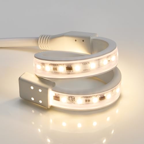 Tira LED empotrable 12 in Maxxima luz cálida 3000K miniatura 2