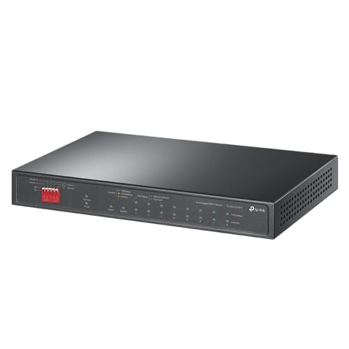 Image of TP-Link TL-SG1210PP, 8 Port Gigabit PoE Switch, 6 PoE+ & 2 PoE++ Ports 123W
