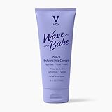 V&Co. Wave Babe Wave Enhancing Cream – Wave Cream for Wavy Hair, Anti Frizz & Hydrating Hair Care with Peptides & Rice Protein – Defines Waves, Enhances Shine & Adds Lasting Softness – 6 oz