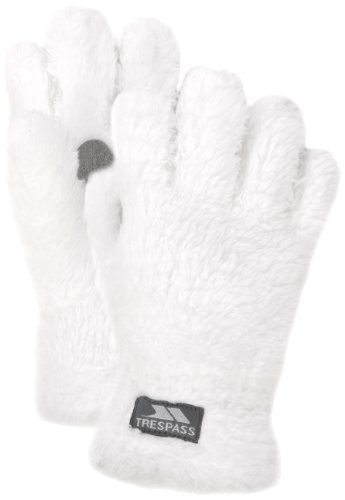 Trespass Tufty - Guanti da Bambino, Bianco
