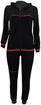 Womens 2 Piece Outfits Hoodies and Pants Set Bodycon Sweatsuits Tracksuits