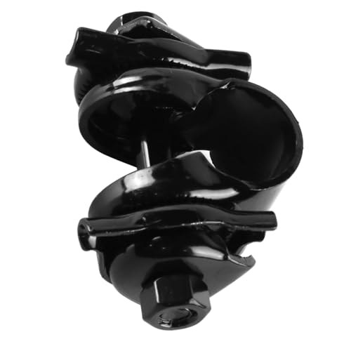 Andinus Abrazadera Tipo Nuez para Sillín de Bicicleta de Acero– Ajuste Seguro y Resistente – Color Negro