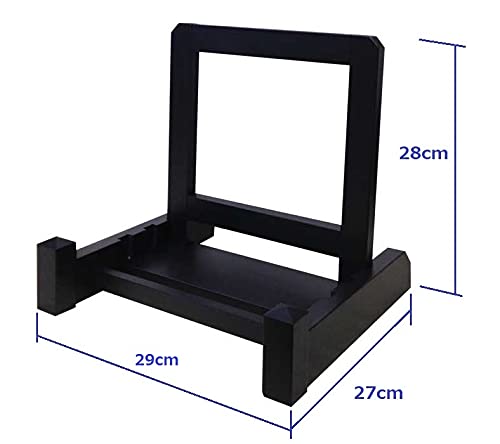美術鑑賞 格子 木製 皿立 皿飾り 角度調整(LC910) 美術鑑賞 格子 木製 皿立 皿飾り 角度調整(LC910) 美術鑑賞 格子 木製