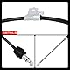 Frankberg Handbremsseile Hinten Rechts Kompatibel mit Picanto SA 1.0L 1.1L 2004-2011 Replace# 5977007000