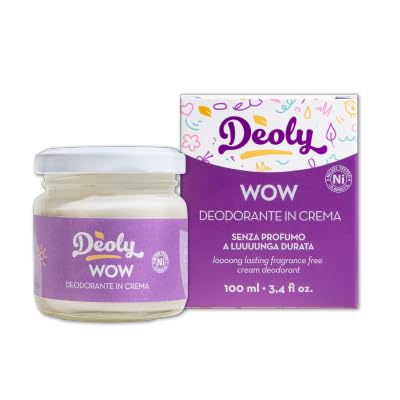 LATTE E LUNA DEOLY DEODORANTE IN CREMA WOW PLASTIC FREE 100ML ECOBIO 20112R