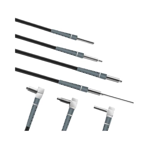 Capteur de fibre optique M4 M6 réflexion diffuse NPN avec sonde Frs310 2m pour automatisme
