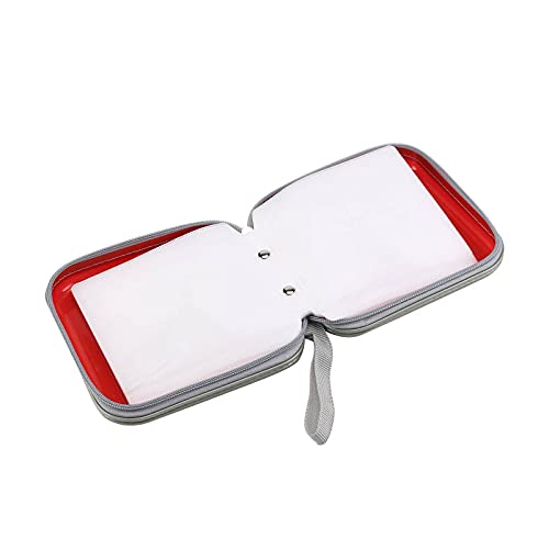 CD Wallet, 40 Disc CD DVD Case Storage Album Bag Wallet - Image 3