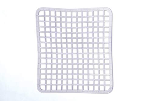 Excelsa Rainbow Tappeto Lavello, bianco