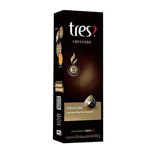 Cápsula de café espresso ValorCafé - Espresso Gourmet Especial | Corpo intenso | amêndoas, nozes, ca