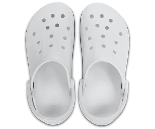 Crocs Unisex Adult Bayaband Clog White/Navy - Image 5